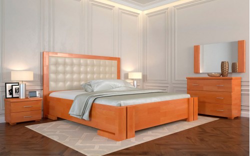 Ліжко Амбер дерев'яне Арбор