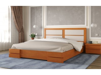 Кровать Кардинал-1 деревянная с подъемным механизмом Арбор