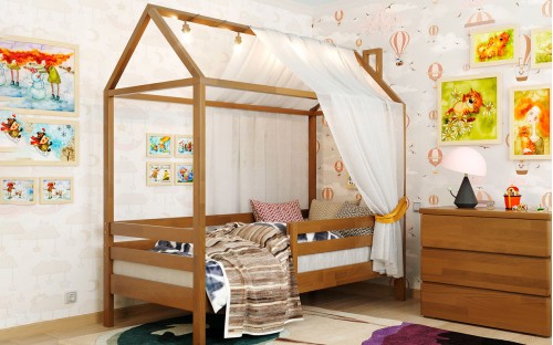 Кровать Домик Джерри деревянная Арбор