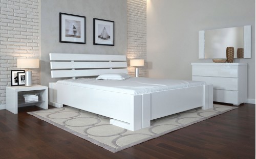 Кровать Домино деревянная с подъемным механизмом Арбор