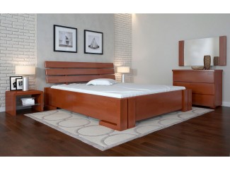 Ліжко Доміно дерев'яне з підйомним механізмом Арбор
