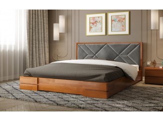 Кровать Элит деревянная с подъемным механизмом Арбор