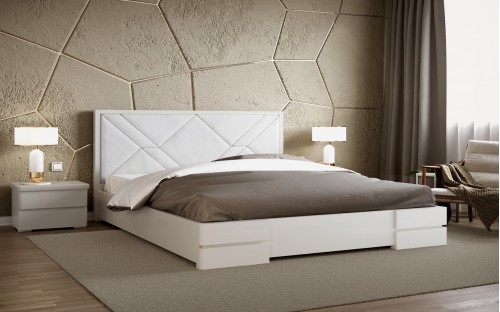 Кровать Лоренс деревянная с подъемным механизмом Арбор