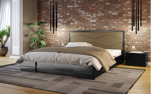 Кровать Севилья деревянная с подъемным механизмом Арбор