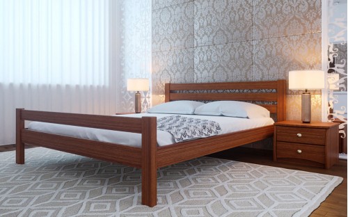 Кровать Элегант деревянная ЧДК