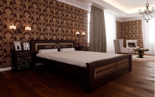 Ліжко Еліт дерев'яне ЧДК