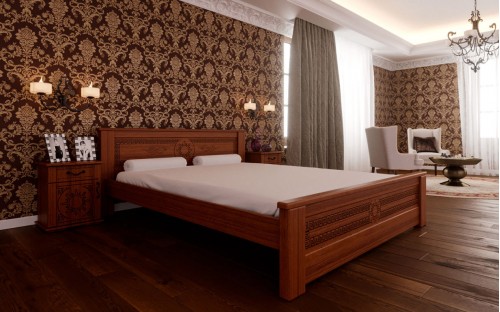 Ліжко Еліт дерев'яне ЧДК
