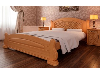 Кровать Женева деревянная ЧДК