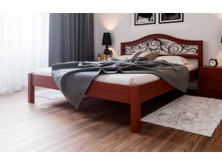 Ліжко Італія кування дерев'яне ЧДК ЗНЯТО