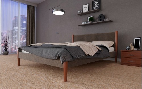 Ліжко Сеул дерев'яне ЧДК