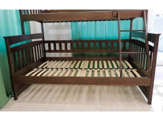 Ліжко Русалонька двоярусне дерев'яне масив буку Дрімка