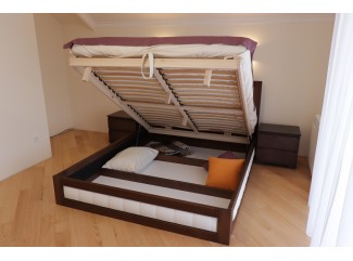 Кровать Амелия с подъемным механизмом массив бука Дримка Кровать Амелия с подъемным механизмом массив бука Дримка