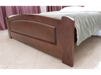 Кровать Эдель деревянная массив бука Дримка