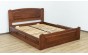 Ліжко Едель з підйомним механізмом дерев'яне масив буку Дрімка