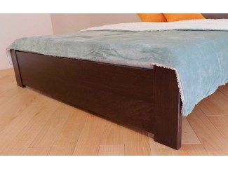Кровать Геракл с низким изножьем деревянная массив бука Дримка