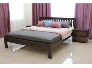 Кровать Жасмин деревянная с низким изножьем массив бука Дримка Кровать Жасмин деревянная с низким изножьем массив бука Дримка