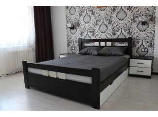 Кровать Геракл массив бука Дримка