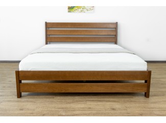 Ліжко Глорія двоспальне з низьким узніжжям масив буку Дрімка