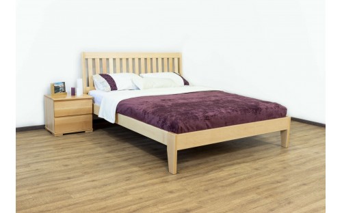 Кровать Камила деревянная массив бука Дримка