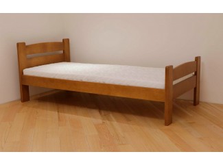 Ліжко Каспер односпальне дерев'яне масив буку Дрімка
