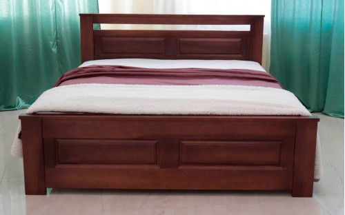 Кровать Клеопатра деревянная массив бука Дримка