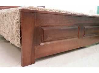 Кровать Клеопатра деревянная массив бука Дримка