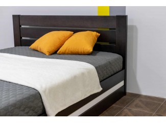 Ліжко Лотос з підйомним механізмом дерев'яне масив буку Дрімка
