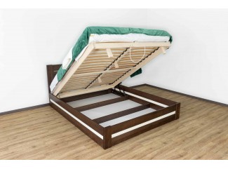 Кровать Лотос с подъемным механизмом массив бука Дримка Кровать Лотос с подъемным механизмом массив бука Дримка
