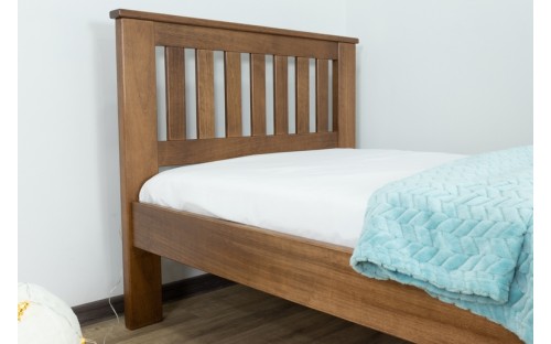 Ліжко Жасмін дерев'яне з низьким узніжжям масив масив буку Дрімка