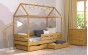 Ліжко-будиночок Аммі дерев'яне бук Естелла