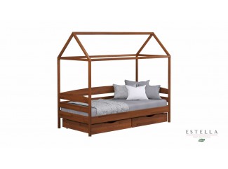 Ліжко-будиночок Аммі Плюс дерев'яне бук Естелла