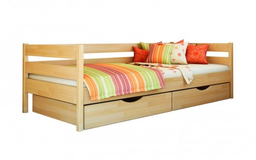 Ліжко Нота дерев'яне бук Естелла