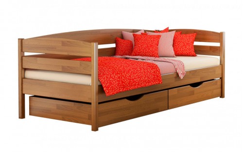 Ліжко Нота Плюс дерев'яне бук Естелла