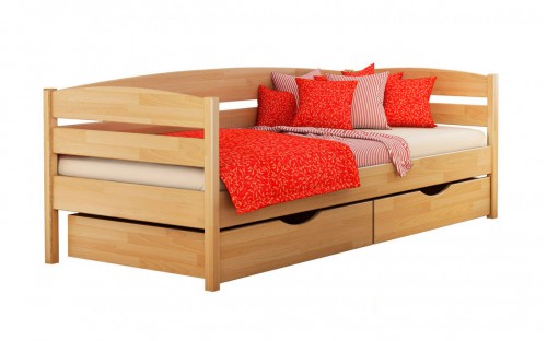Ліжко Нота Плюс дерев'яне бук Естелла