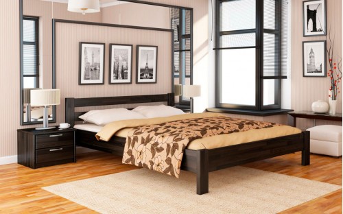Ліжко Рената дерев'яне бук Естелла