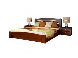 Кровать Селена Аури деревянная бук с подъемным механизмом Эстелла
