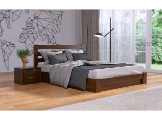 Ліжко Селена дерев'яне бук з підйомним механізмом Естелла
