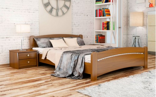 Ліжко Венеція дерев'яне бук Естелла