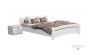 Ліжко Венеція дерев'яне бук біла Естелла