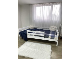 Кровать Хюго Плюс 120*190(200) массив бука + Подарок:  усиленные ламели