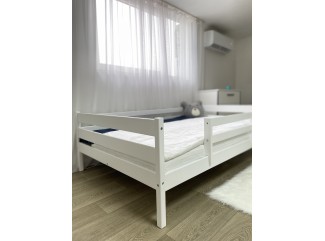 Ліжко Хюго Плюс 120*190(200) масив буку + Подарунок: посилені ламелі Ліжко Хюго Плюс 120*190(200) масив буку + Подарунок: посилені ламелі