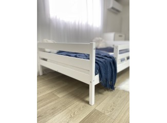 Ліжко Хюго Плюс 120*190(200) масив буку + Подарунок: посилені ламелі Ліжко Хюго Плюс 120*190(200) масив буку + Подарунок: посилені ламелі