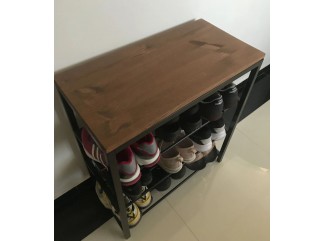Полка обувница J5 Loft металлическая для обуви, Метакам