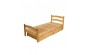 Кровать Paris (Париж)  деревянная с ящиками массив бука Гойдалка