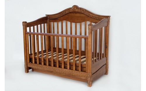 Кроватка VICTORIA mini детская деревянная Ласка-М