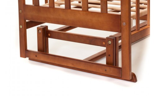 Кроватка LAMA детская деревянная с маятником Ласка-М