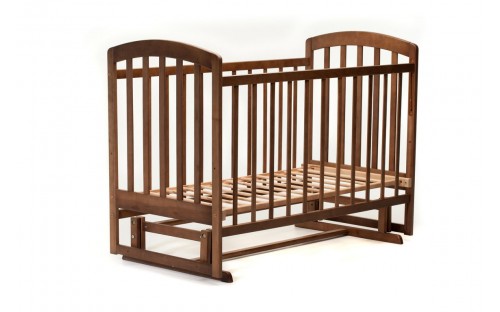 Кроватка LAMA детская деревянная с маятником Ласка-М