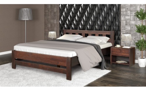 Ліжко Верона дерев'яне Мебель-Сервис
