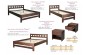 Кровать Верона деревянная Мебель-Сервис 90х200