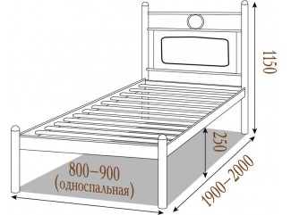 Кровать Николь металлическая СНЯТО